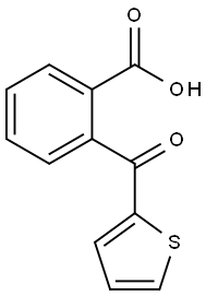 2-(噻吩-2-羰基)苯甲酸 結(jié)構(gòu)式