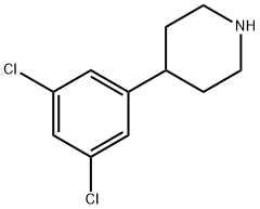 4-(3,5-DICHLORO-PHENYL)-PIPERIDINE Struktur