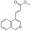 METHYL 3-ISOQUINOLIN-4-YL-ACRYLATE 結(jié)構(gòu)式