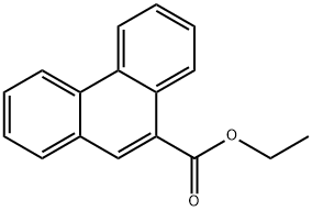 ethyl phenanthrene-9-carboxylate Struktur
