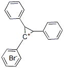1,2,3-Triphenylcyclopropeniumbromide Struktur