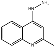 4ヒドラジノ2メチルキノリン 化學(xué)構(gòu)造式