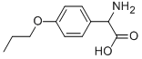 AMINO(4-PROPOXYPHENYL)ACETIC ACID 結(jié)構(gòu)式