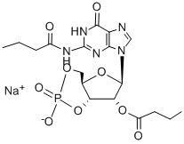 N2,2'-O-DIBUTYRYLGUANOSINE 3':5'-CYCLIC MONOPHOSPHATE SODIUM SALT price.