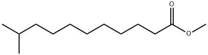 METHYL 10-METHYLUNDECANOATE Struktur