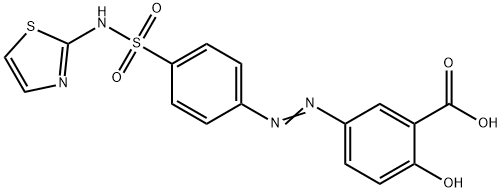Salazosulfathiazole Struktur