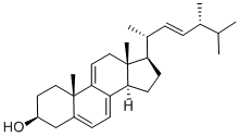 ERGOSTA-5,7,9(11),22-TETRAEN-3-OL;DEHYDROERGOSTEROL (DHE) 結(jié)構(gòu)式