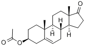 DEHYDROANDROSTERONE ACETATE Struktur
