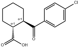 TRANS-2-(P-CHLOROBENZOYL)-1-CYCLOHEXANECARBOXYLIC ACID, 98 price.