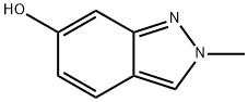 2-Methyl-2H-indazol-6-ol 結(jié)構(gòu)式
