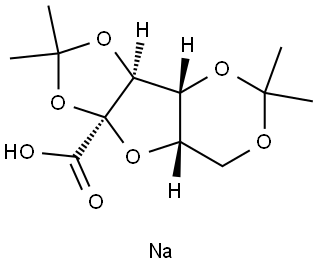 Dikegulac sodium  Struktur