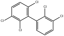 2,2',3,3',6-ペンタクロロ-1,1'-ビフェニル 化學(xué)構(gòu)造式