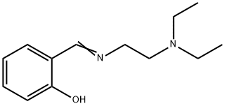 SALICYLALDEHYDE-DIETHYLAMINOETHYLAMINE SCHIFF BASE Struktur