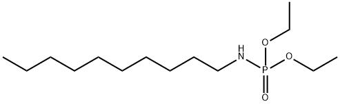 Diethyldecylphosphoroamidate Struktur