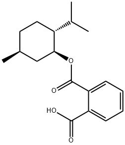 MONO-(1S)-(+)-MENTHYL PHTHALATE Struktur