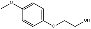 2-(4-甲氧基苯氧基)-1-乙醇 結(jié)構(gòu)式