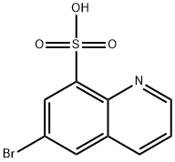 8-Quinolinesulfonic  acid,  6-bromo- 結(jié)構(gòu)式