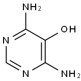 4,6-二氨基-5-羥基嘧啶 結(jié)構(gòu)式