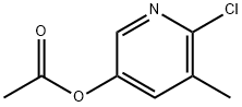 3-Pyridinol, 6-chloro-5-methyl-, acetate (ester)