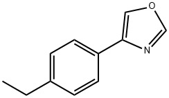 4-(4-ethylphenyl)oxazole Struktur