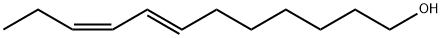 (7E,9Z)-7,9-Dodecadien-1-ol Struktur