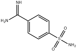 Benzenecarboximidamide, 4-(aminosulfonyl)- (9CI) Struktur