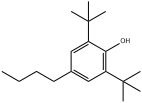 4-丁基-2,6-二-叔丁基苯酚 結(jié)構(gòu)式