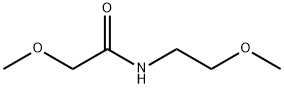2-Methoxy-N-(2-methoxyethyl)acetamide Struktur