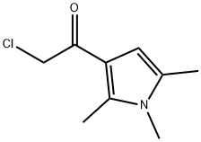 2-Chloro-1-(1,2,5-trimethyl-1H-pyrrol-3-yl)-ethanone Struktur