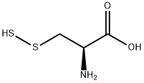 (2S)-2-amino-3-disulfanyl-propanoic acid 結(jié)構(gòu)式