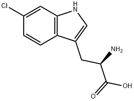 6-氯-D-色氨酸 結(jié)構(gòu)式