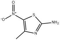 2-氨基-5-硝基-4-甲基-1,3-噻唑 結(jié)構(gòu)式