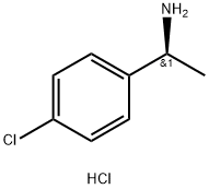(S)-(-)-1-(4-氯苯基)乙胺鹽酸鹽 結(jié)構(gòu)式