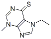 7-Ethyl-3,7-dihydro-3-methyl-6H-purine-6-thione Struktur
