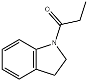 1-(2,3-dihydro-1H-indol-1-yl)-1-Propanone Struktur