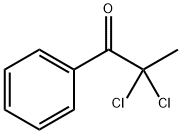 ALPHA,ALPHA-DICHLOROPROPIOPHENONE Struktur
