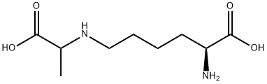 (2S, 1'R)/(2S, 1'S)-2-Amino-6-(1'-carboxy-ethylamino)-he
xanoic acid Struktur