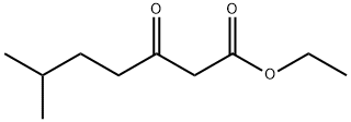 6-METHYL-3-OXO-HEPTANOIC ACID ETHYL ESTER Struktur