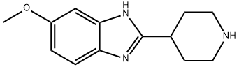 1H-Benzimidazole,5-methoxy-2-(4-piperidinyl)-(9CI) Struktur