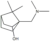 Bicyclo[2.2.1]heptan-2-ol, 1-[(dimethylamino)methyl]-7,7-dimethyl-, exo- Struktur