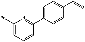 4-(6-溴吡啶-2-基)苯甲醛 結(jié)構(gòu)式
