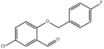 5-CHLORO-2-[(4-FLUOROBENZYL)OXY]BENZALDEHYDE price.