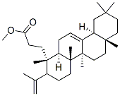 3,4-Secooleana-4(23),12-dien-3-oic acid methyl ester Struktur