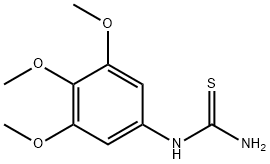 1-(3,4,5-三甲氧基苯基)-2-硫脲 結(jié)構(gòu)式