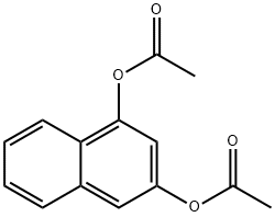 1,3-Diacetoxynaphthalene Struktur