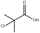 2-chloro-2-methylpropionic acid  Struktur