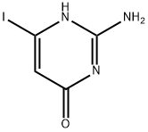 2-AMINO-4-HYDROXY-6-IODOPYRIMIDINE 結(jié)構(gòu)式