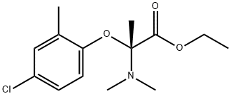 2-(4-Chloro-2-methylphenoxy)-N,N-dimethyl-L-alanine ethyl ester Struktur