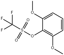 2,6-二甲氧基苯基三氟甲磺酸酯 結(jié)構(gòu)式