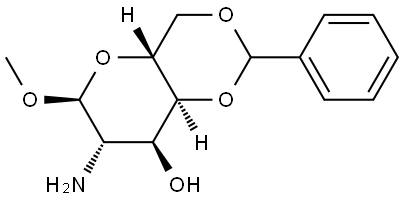 3-amino-4-methoxy-9-phenyl-5,8,10-trioxabicyclo[4.4.0]decan-2-ol Struktur